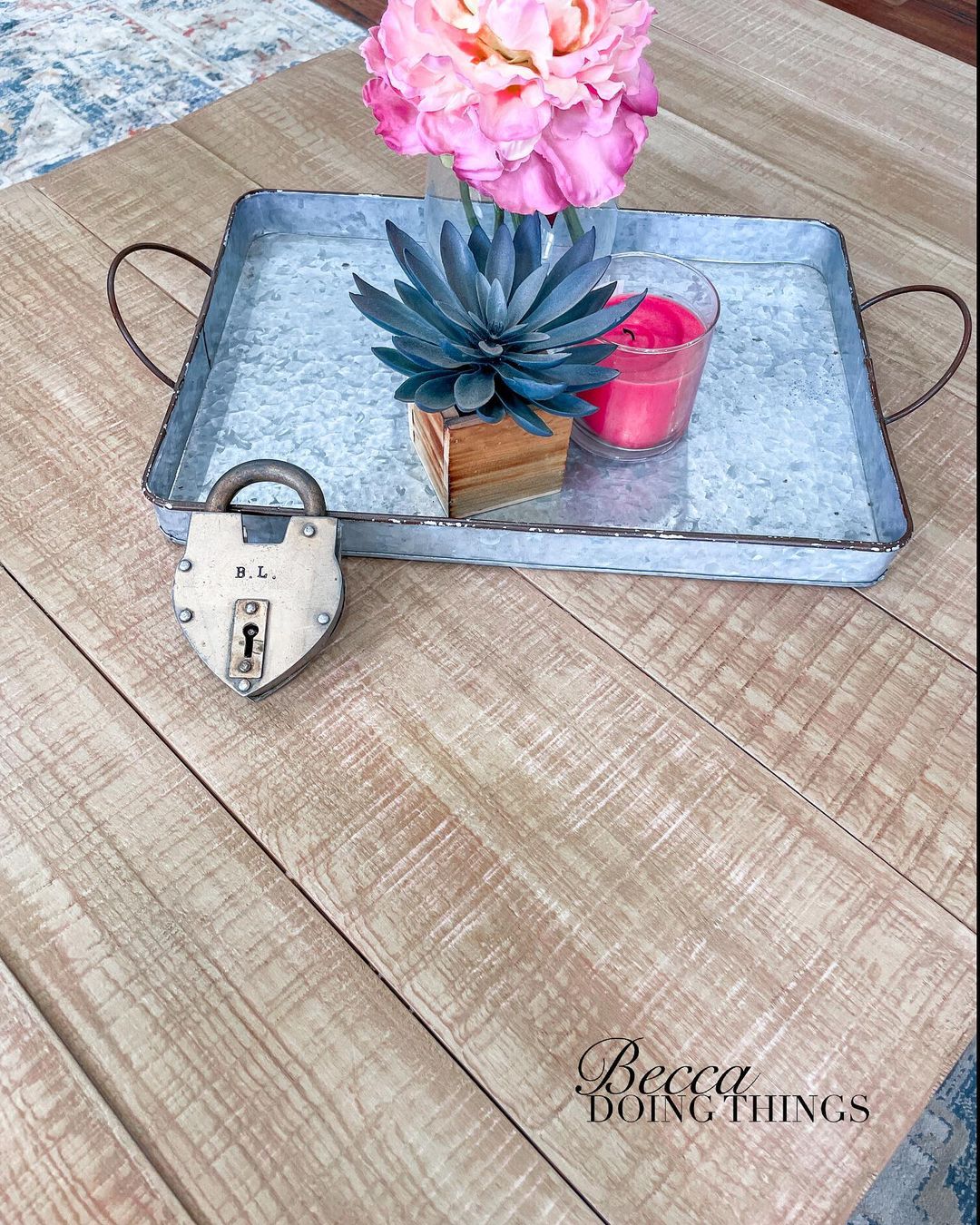 Dark Wood Coffee Table