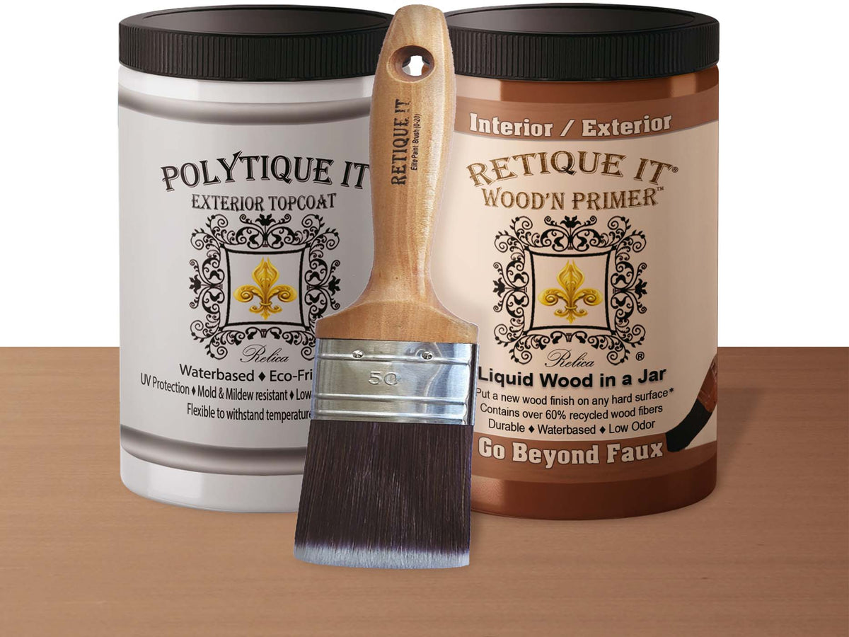 Bare Wood Kit (Large) - Dark Wood - Exterior Top Coat