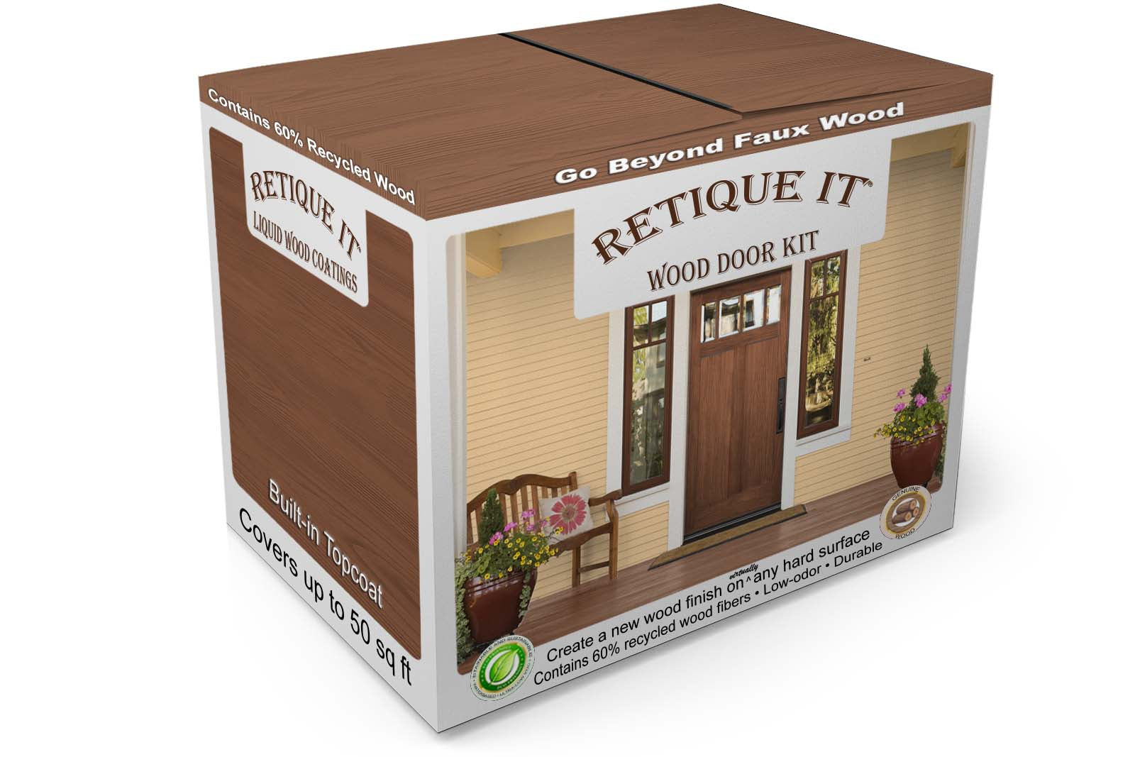 Wood'n Finish Front Door Kit - Java - Retique It®