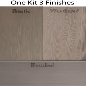 Countertop Kit - Kitchen Island - Weathered Wood - Retique It®