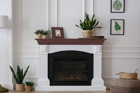 Fireplace Mantel Wood'n Finish Kit - Red Mahogany