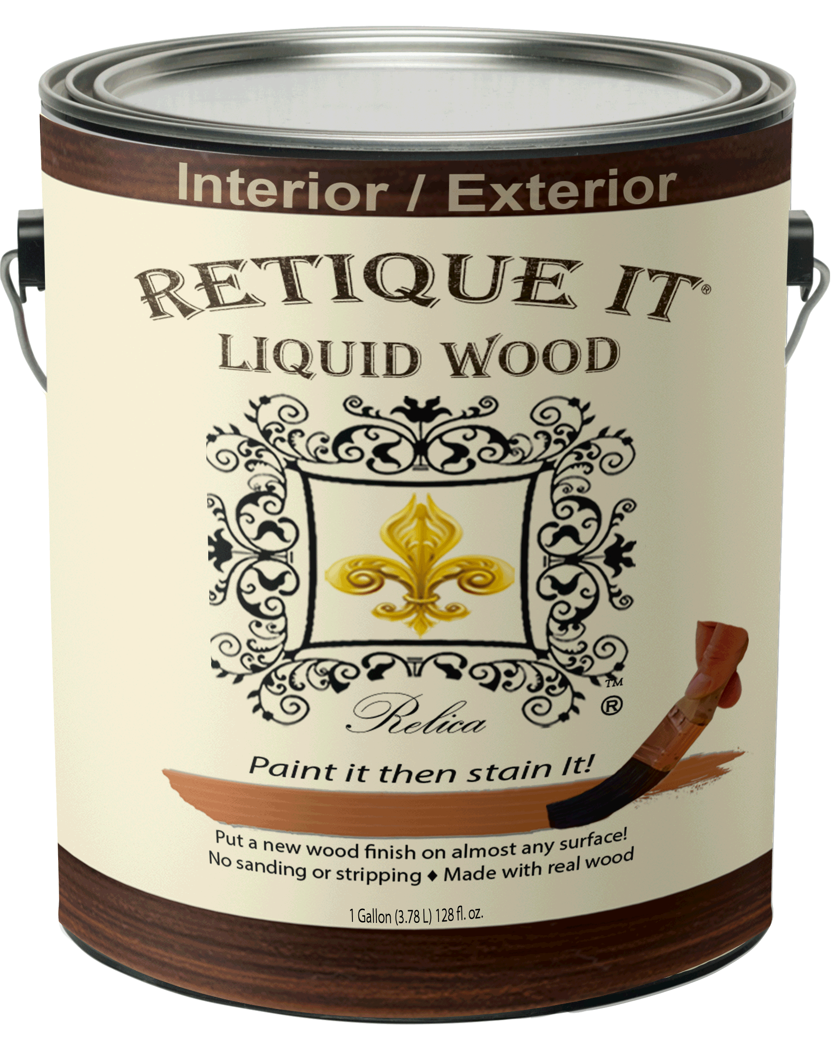 Liquid Wood - Dark - Interior - Retique It®