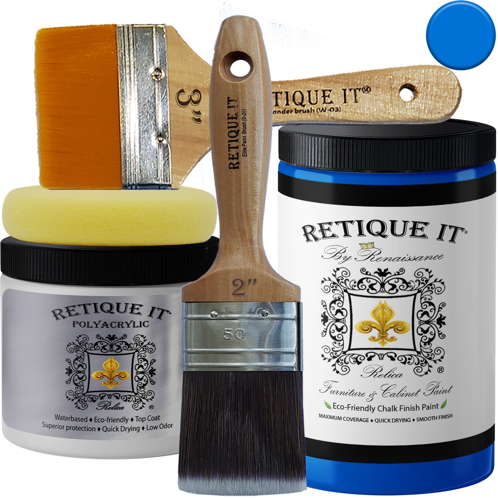 Renaissance Furniture Paint - Egyptian Blue - Retique It®