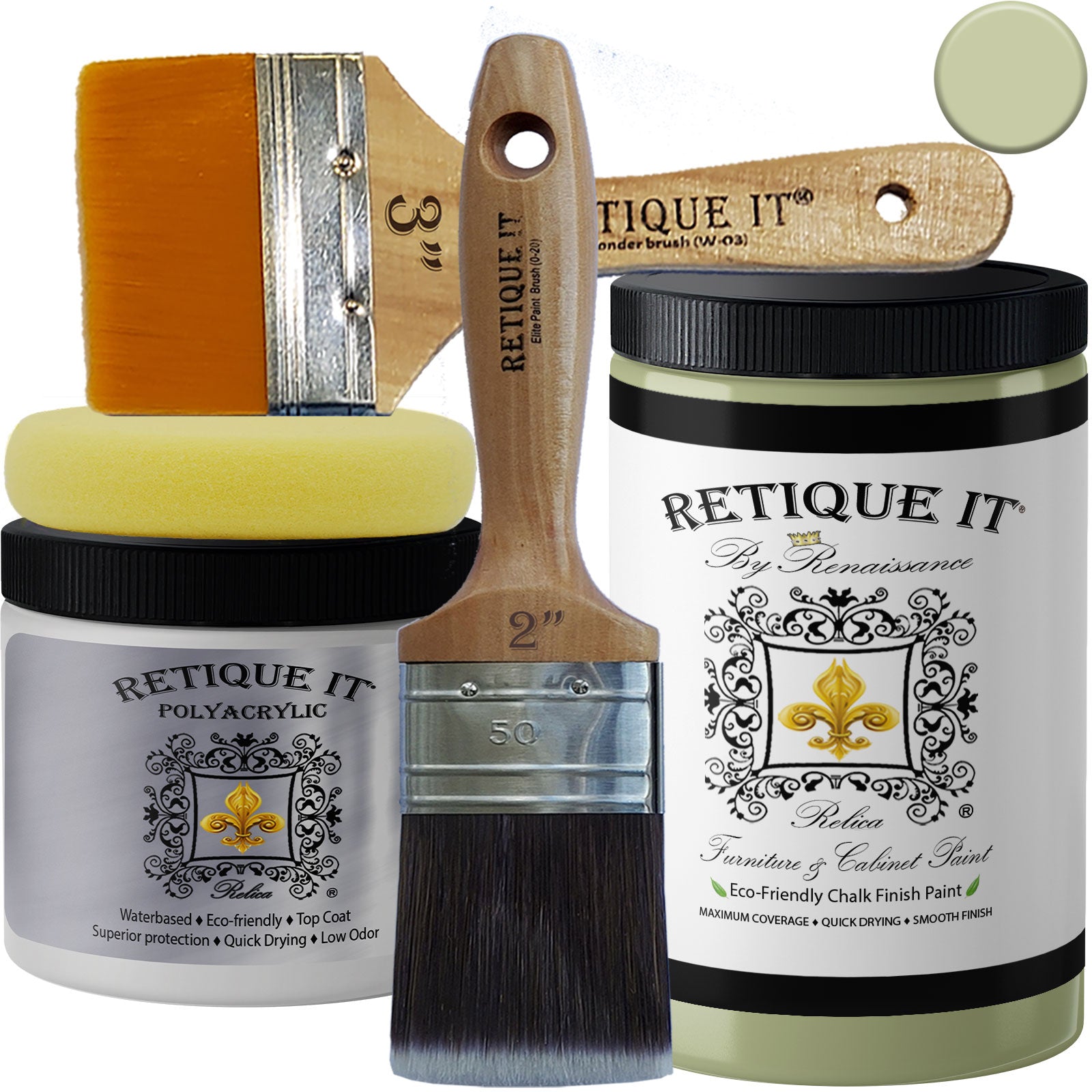 Renaissance Furniture Paint - Terre Verte - Retique It®