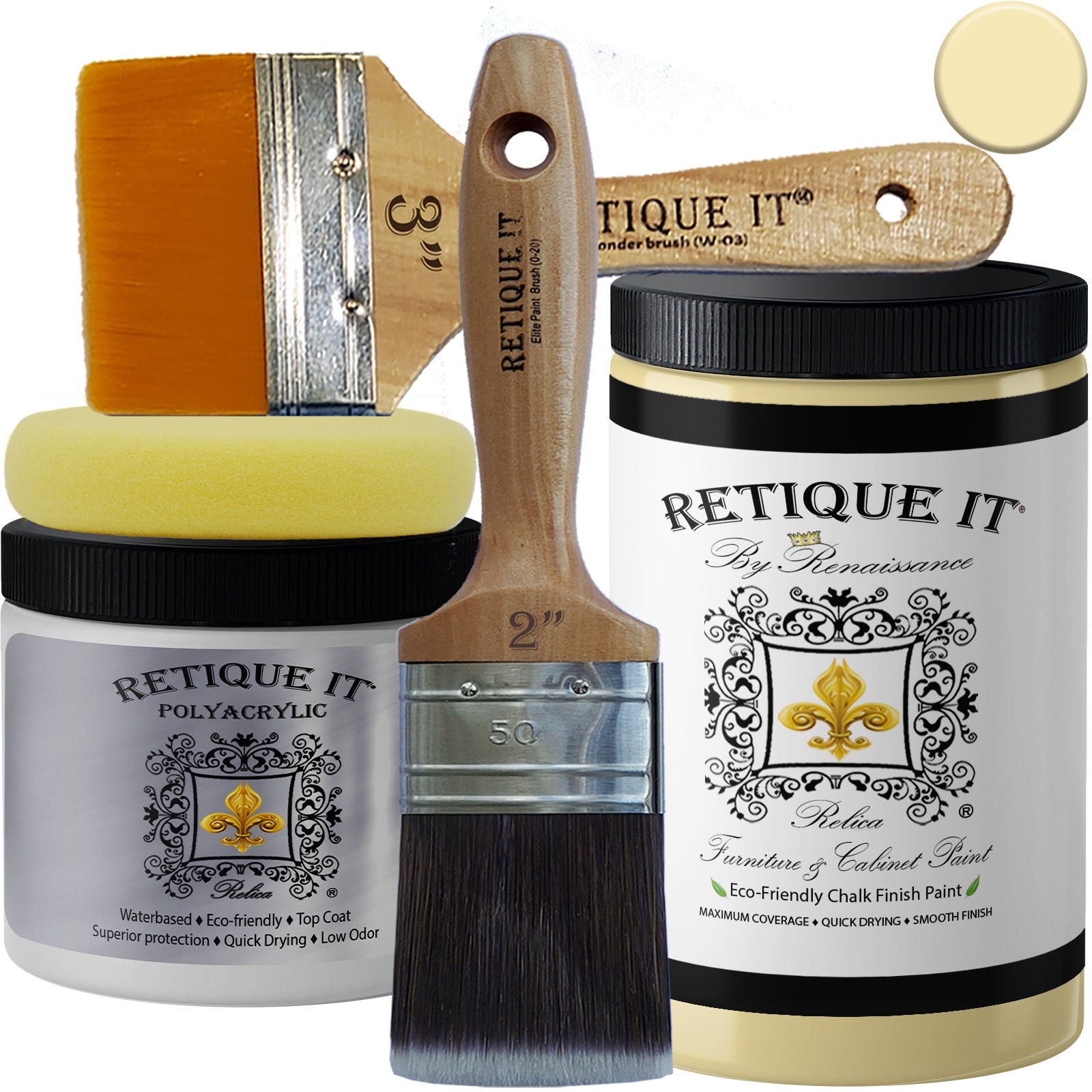 Renaissance Furniture Paint - Naples Yellow - Retique It®