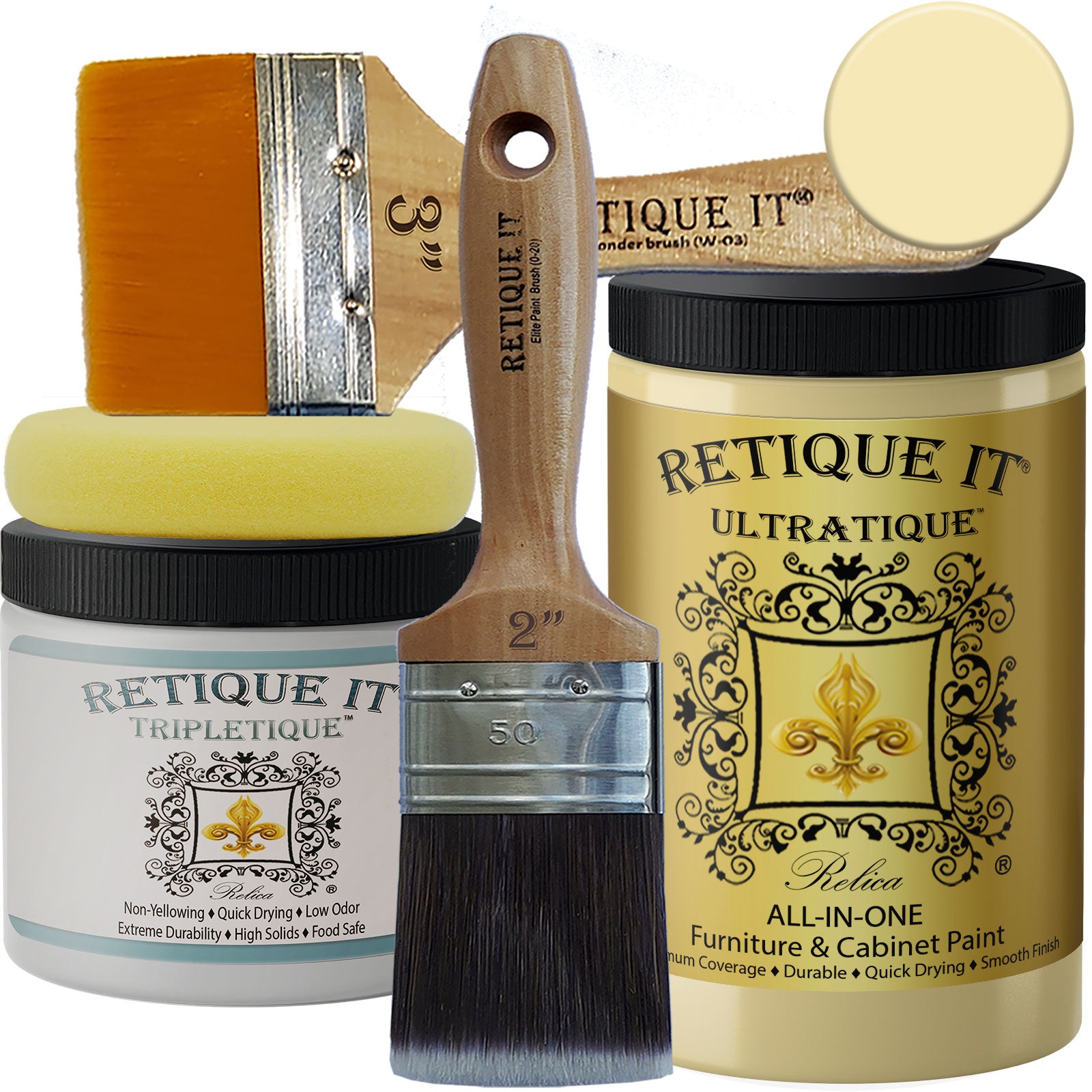 Ultratique (All-In-One) Naples Yellow - Retique It®