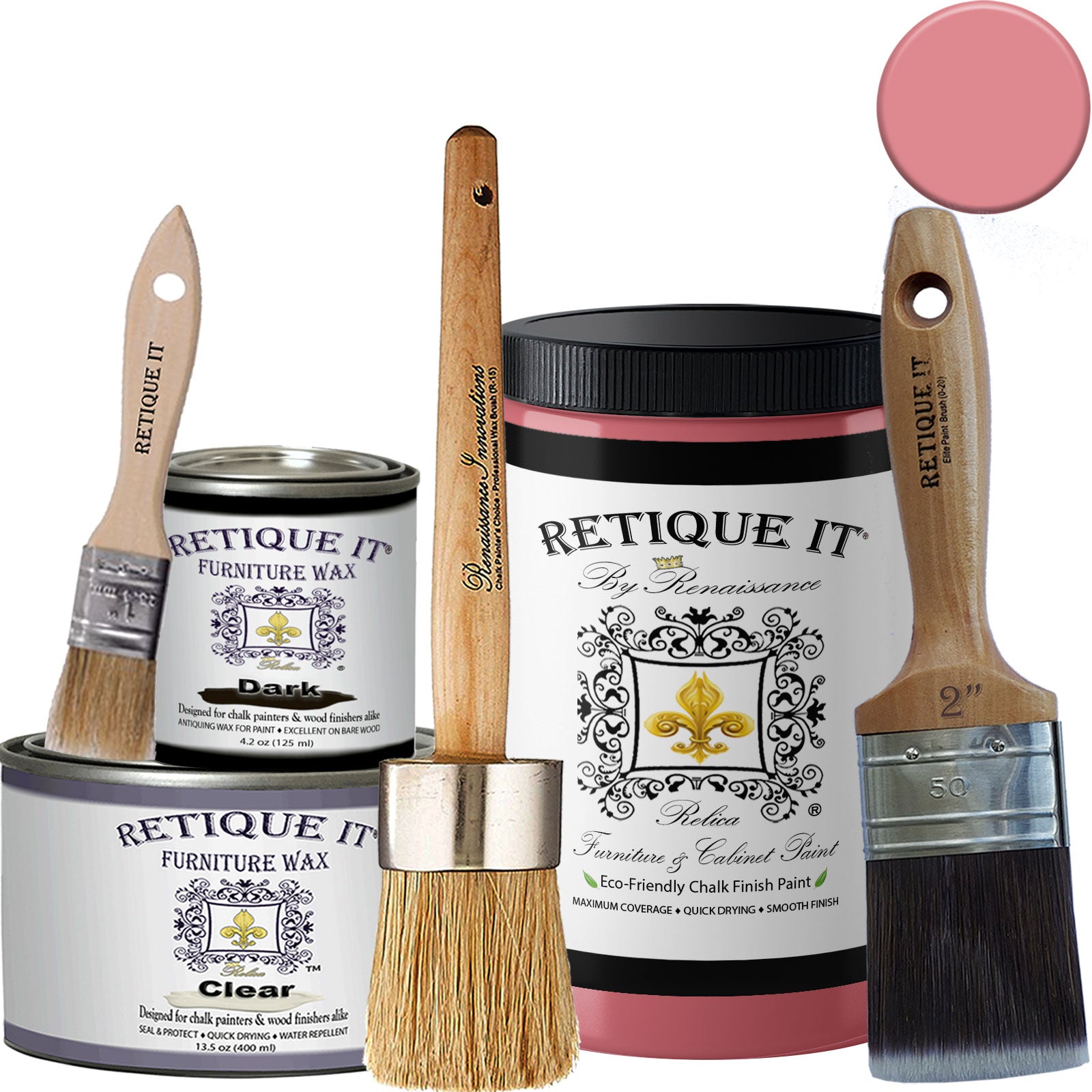 Renaissance Furniture Paint - Verona Rose - Retique It®