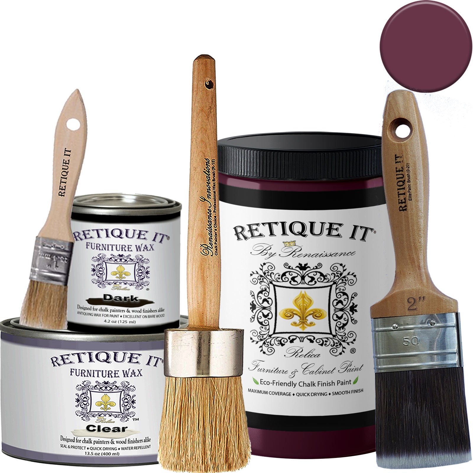 Renaissance Furniture Paint - Plum - Retique It®