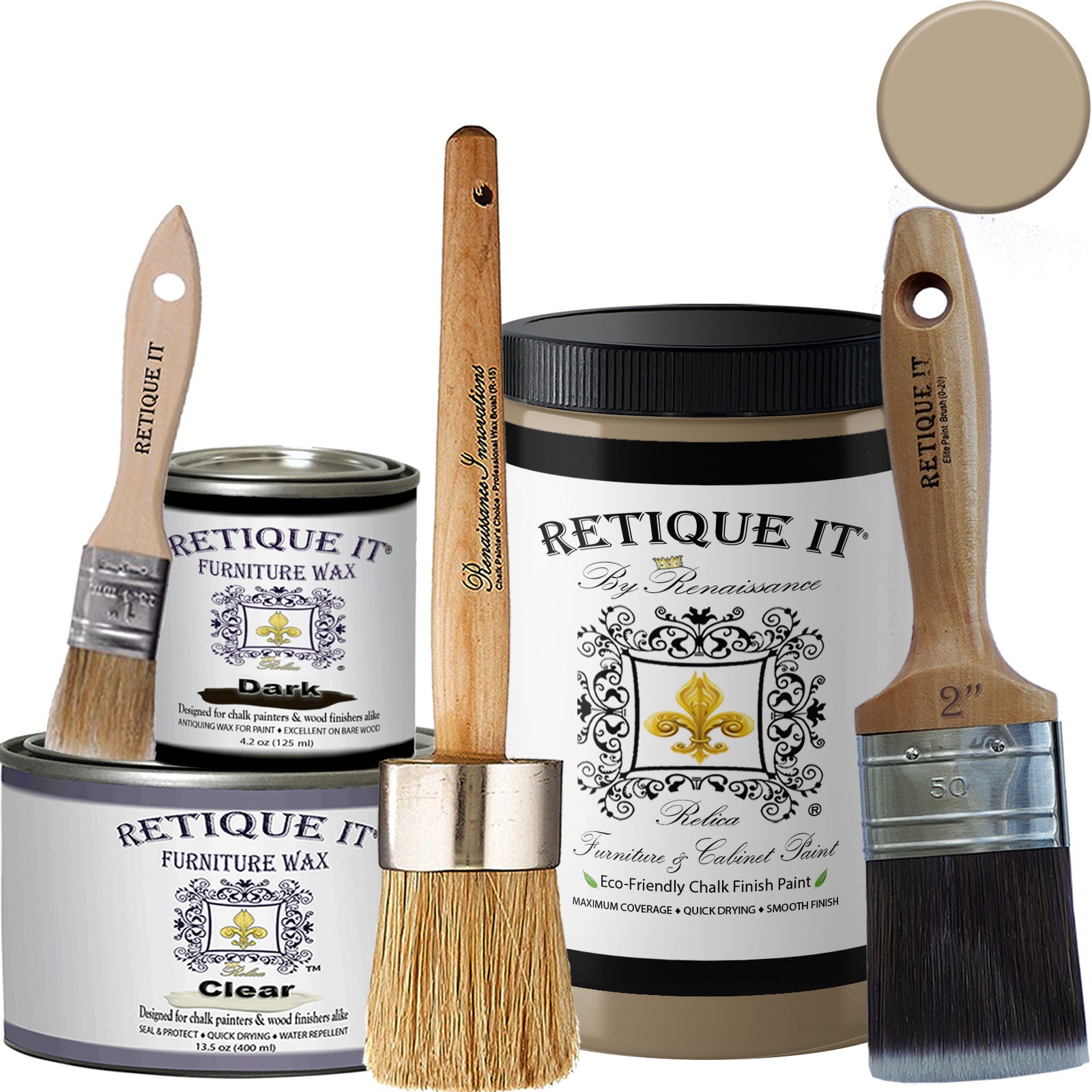 Renaissance Furniture Paint - French Beige - Retique It®