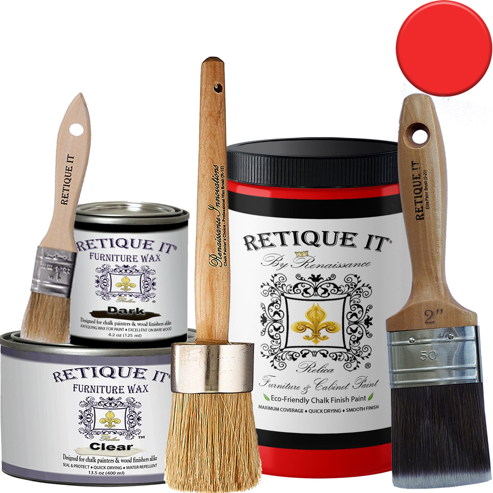 Renaissance Furniture Paint - Vermilion - Retique It®