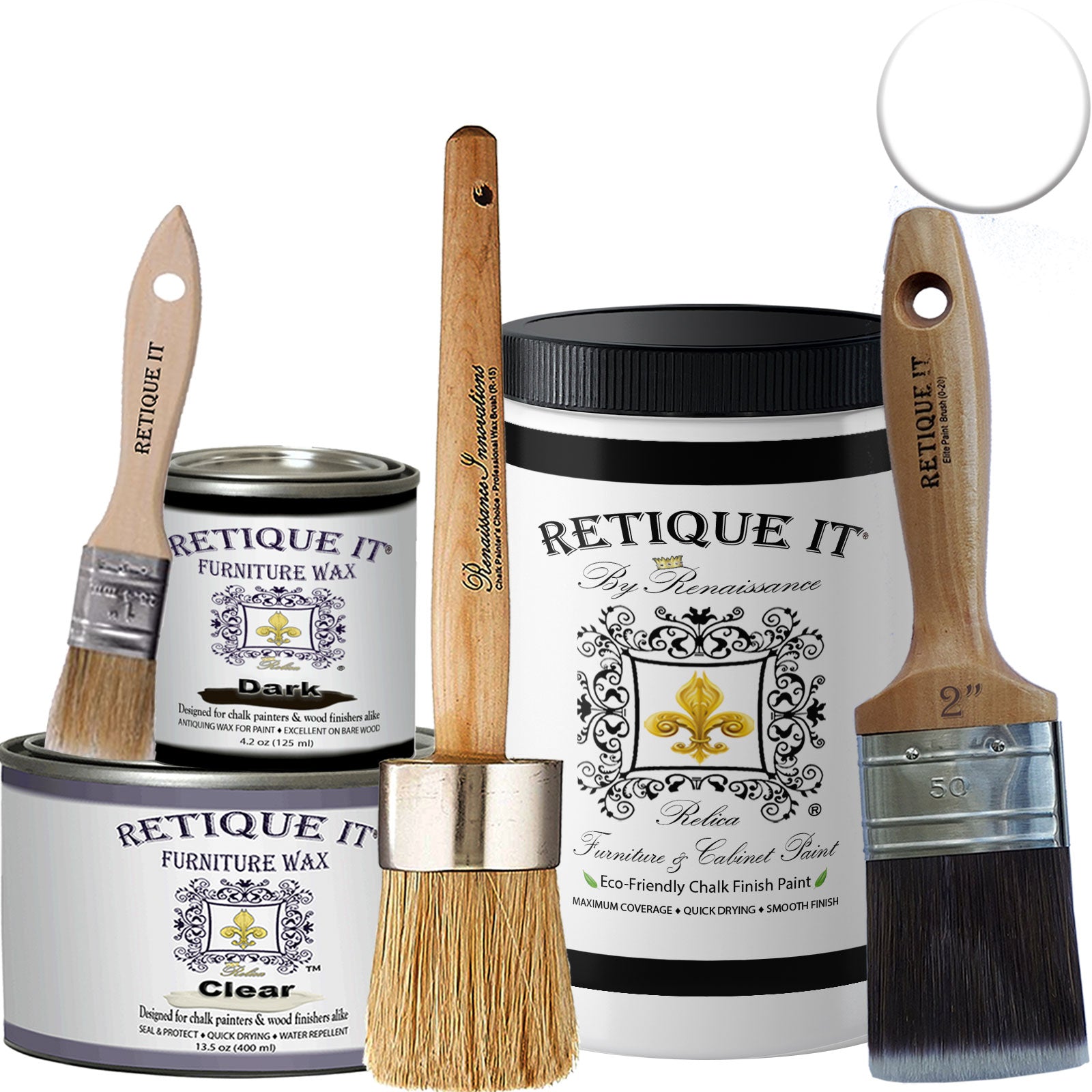 Renaissance Furniture Paint - Snow - Retique It®