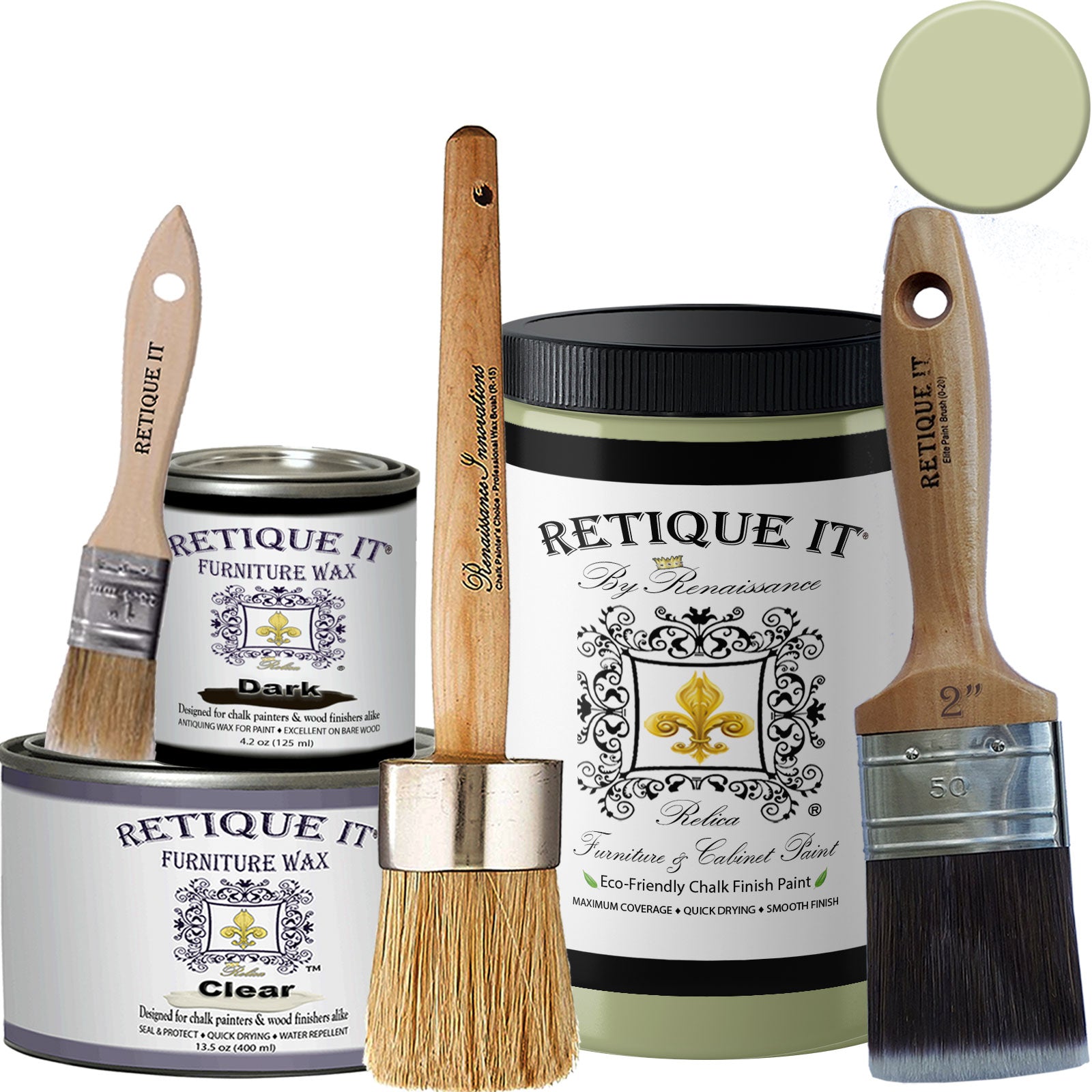 Renaissance Furniture Paint - Terre Verte - Retique It®