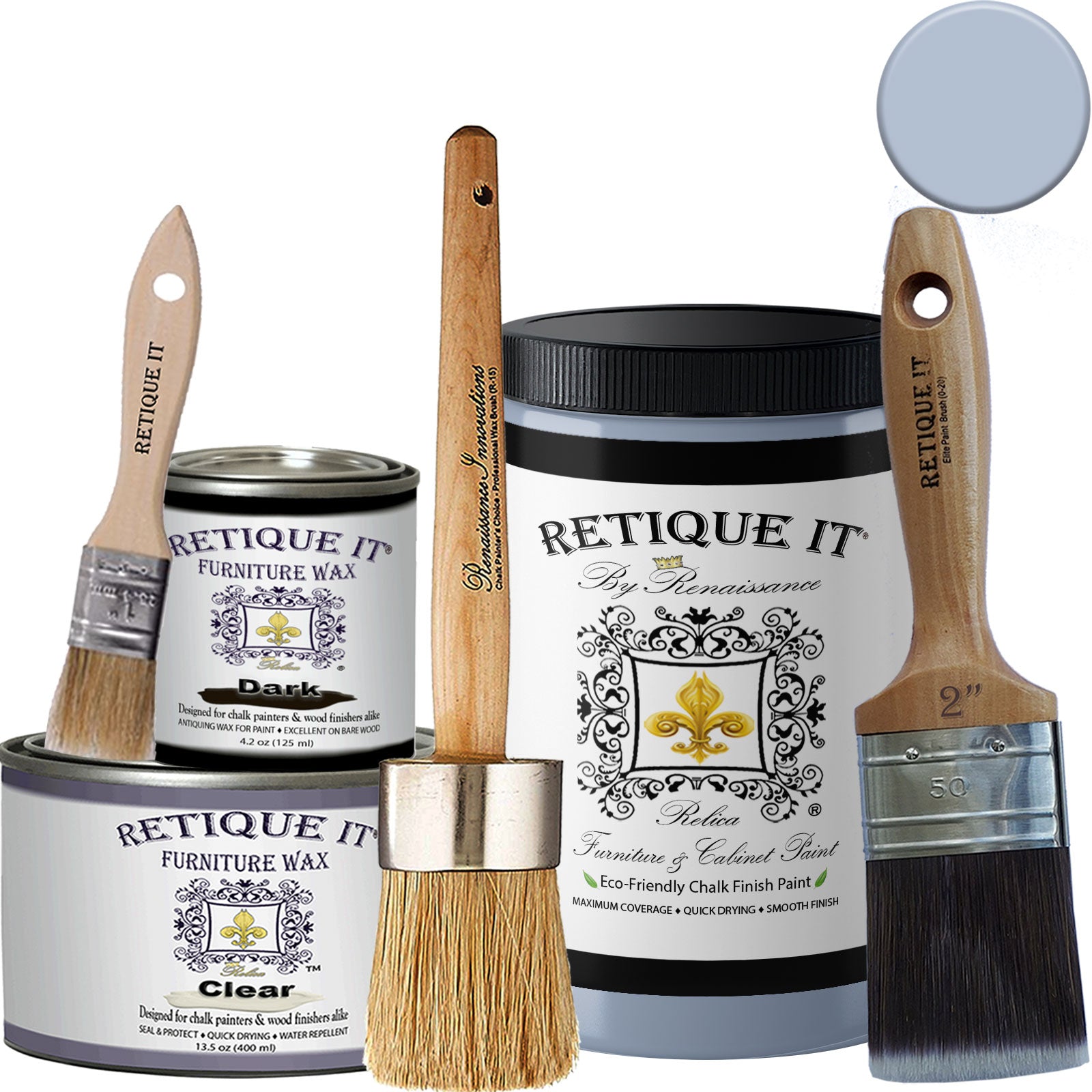 Renaissance Furniture Paint - Azure Blue - Retique It®